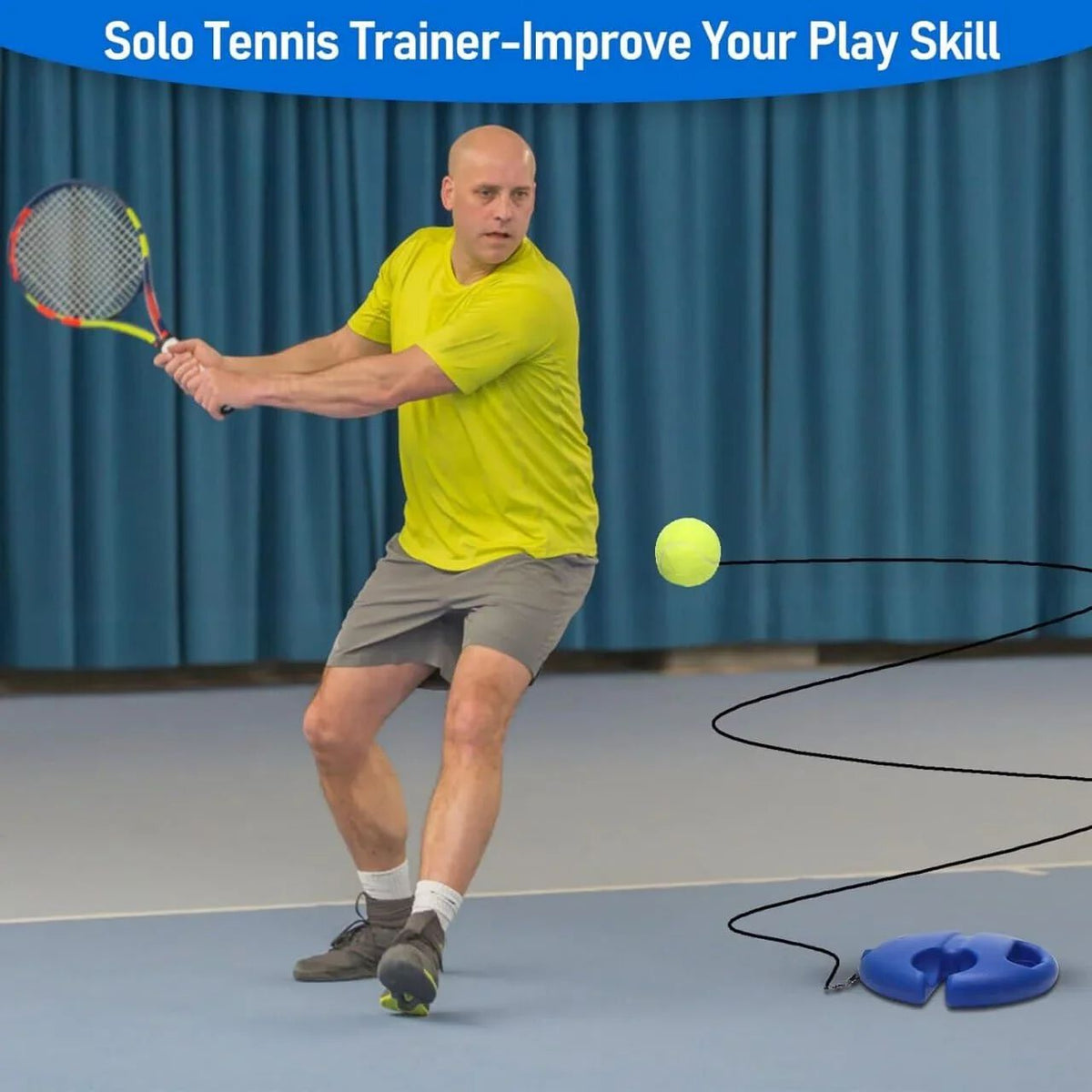 Training tennis rebounce ball