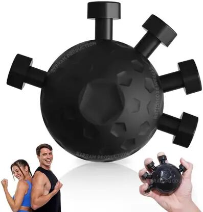 Hand Grip Strengthener 5-Finger Strength Training Ball
