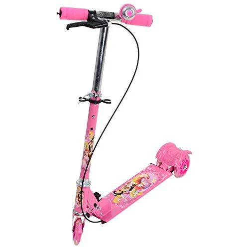 Kids 3 Wheel Foldable Scooter Cycle with Height Adjustment & Led Light on Wheel