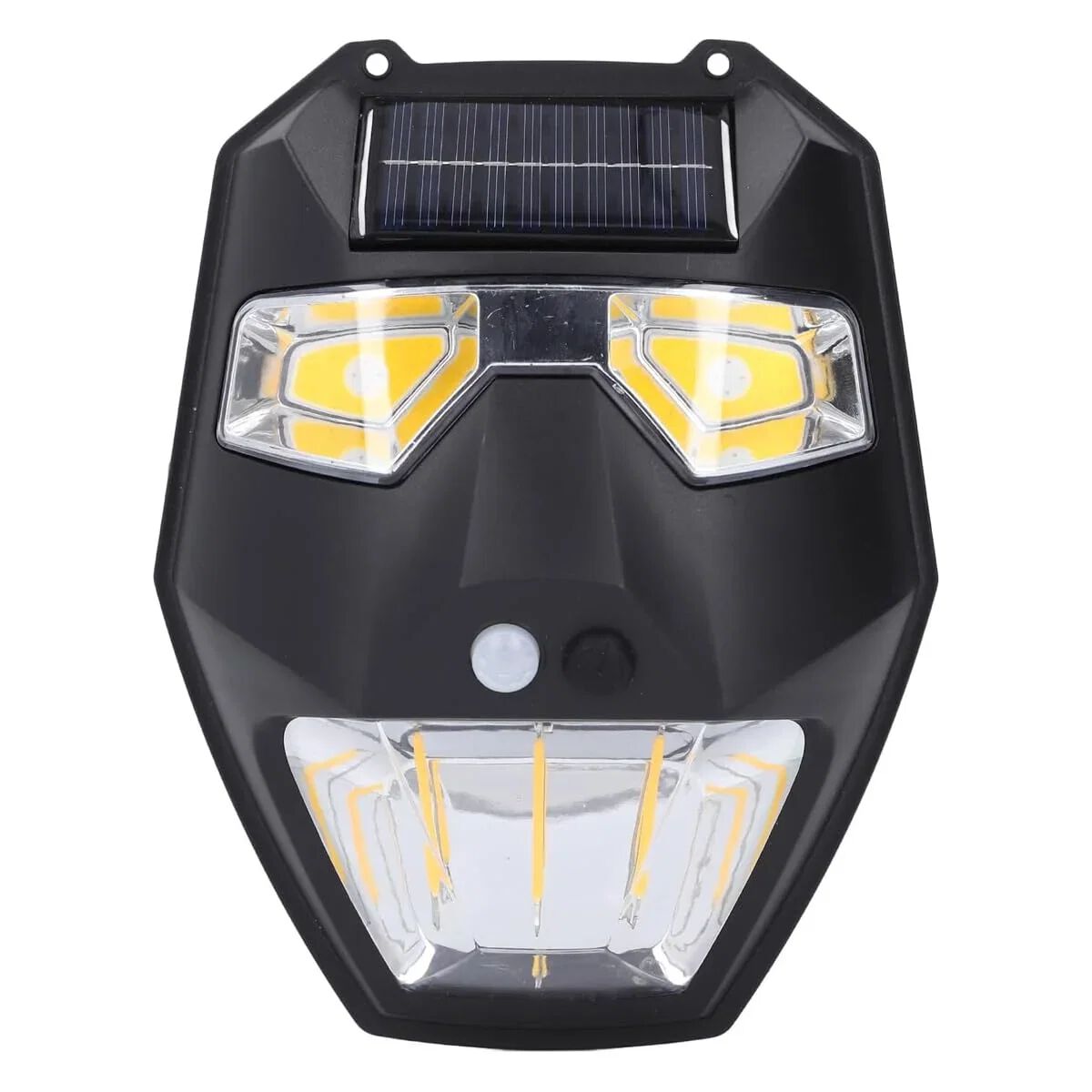 Solar Induction Wall Lights, Solar Induction Wall Lights, Motion Sensor Warning Light, 5 Modes Security Light with Mount