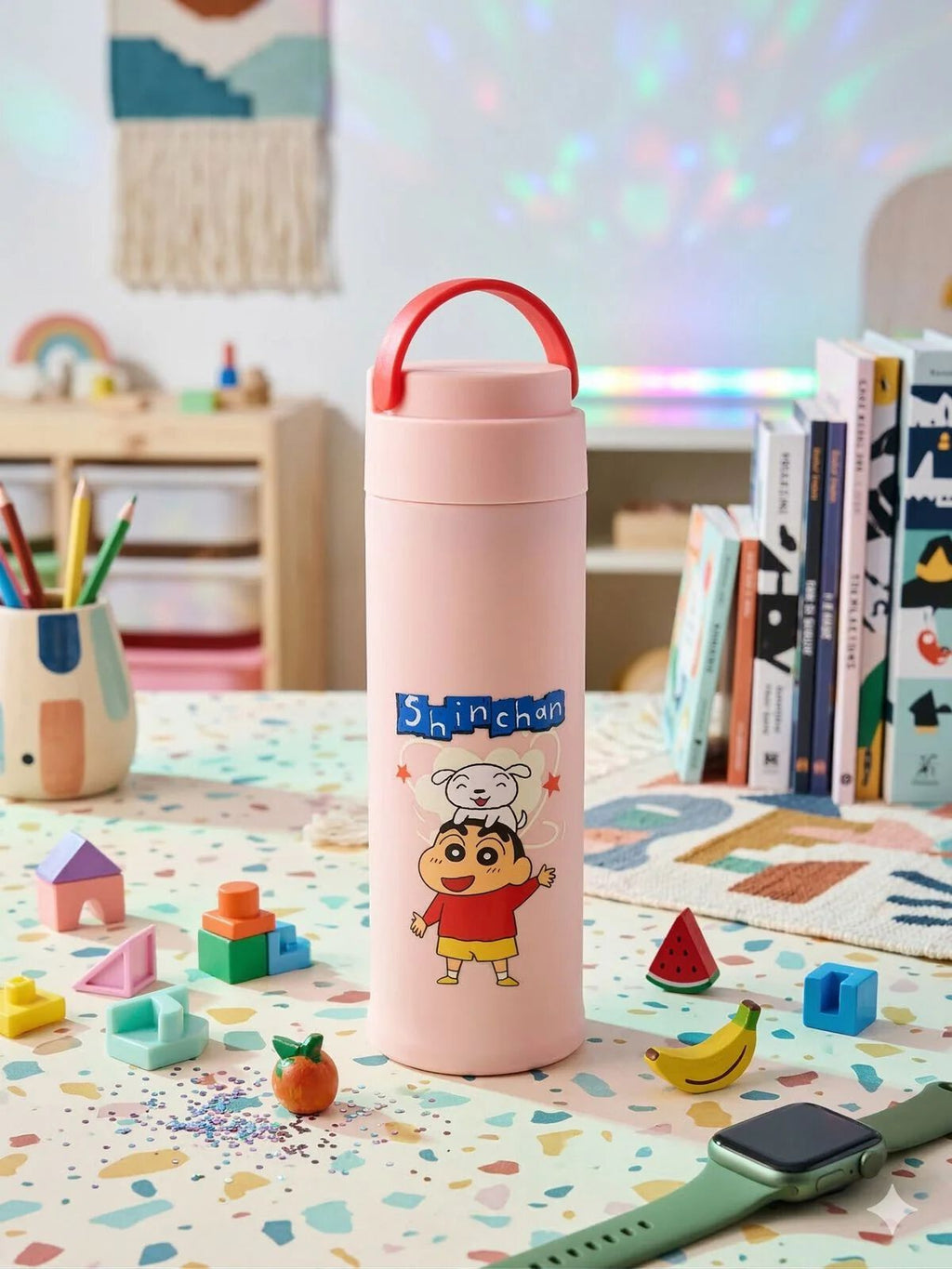 Cute Cartoon Character Water Glass Bottle 400ML