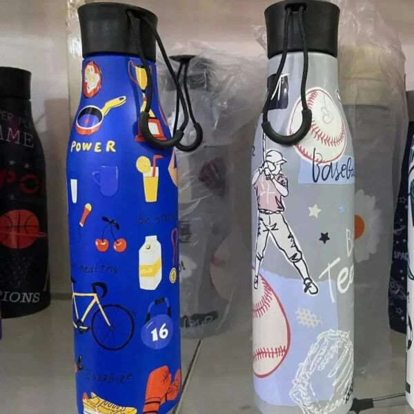 Football Theme Stainless Steel Water Bottle for Boys(750ml)
