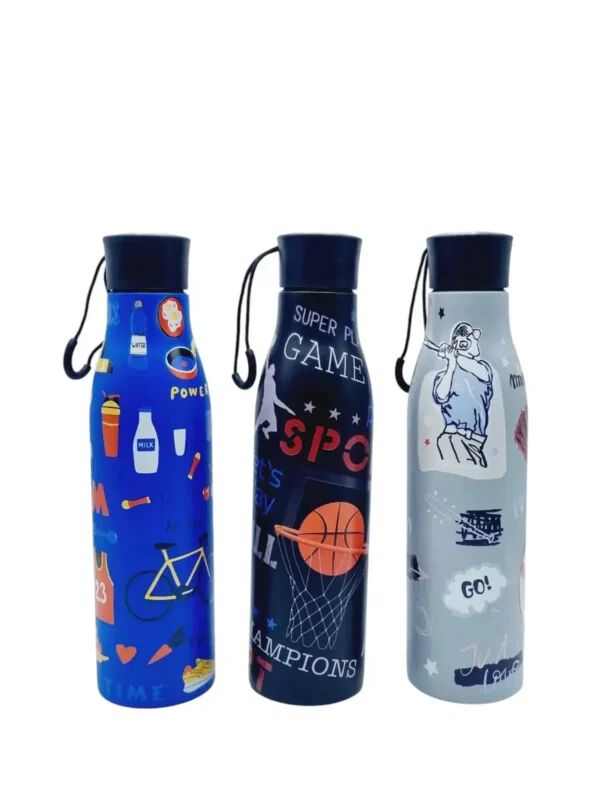 Football Theme Stainless Steel Water Bottle for Boys(750ml)