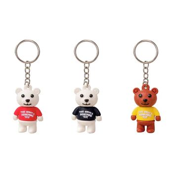 Cute Teddy Bear Keychain  {12 Pcs}