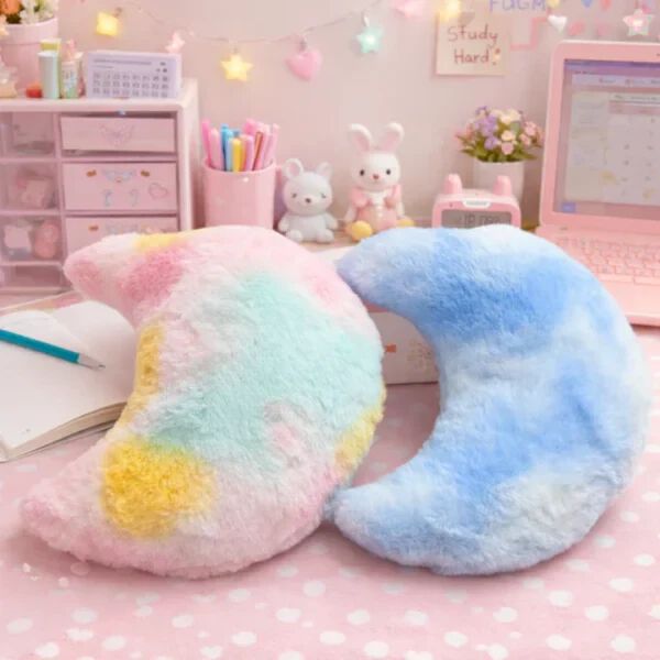 Cute Moon Soft Stuffed Plush Toy for Kids