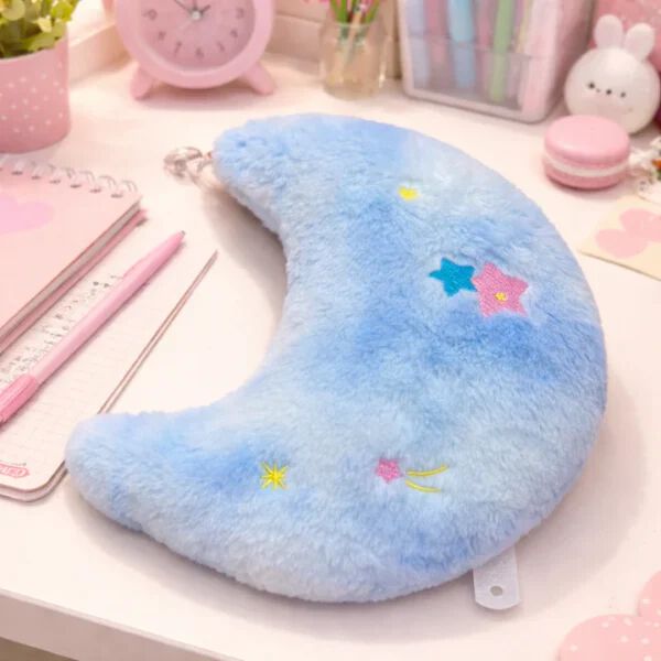 Cute Moon Soft Stuffed Plush Toy for Kids