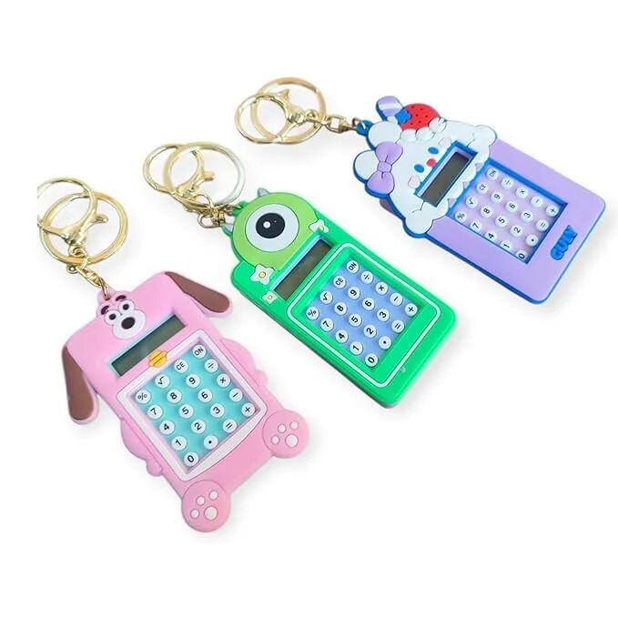 Calculator with Mini Game Keychain