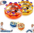 Fingertip Gyro, Handheld Gyroscope Collision Light up Spinning Top Toy