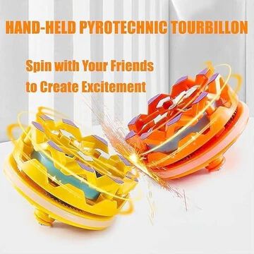 Fingertip Gyro, Handheld Gyroscope Collision Light up Spinning Top Toy