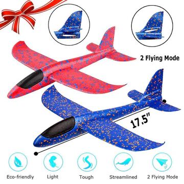 Foam Plane With Light – Large Throwing Glider