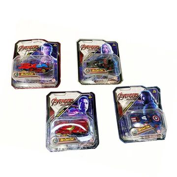 Diecast Metal Superhero Toy Vehicles Car {Random Design}