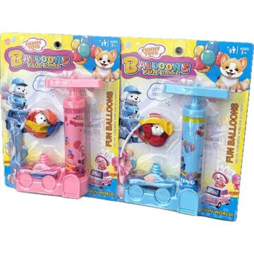 Balloon Pump Toy Candy in Toys with Candies and Toys {Pink/Blue}