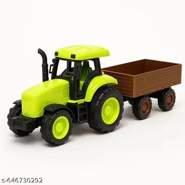 Toys Friction Powered Trolley Farm Tractor Toy for Kids