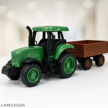 Toys Friction Powered Trolley Farm Tractor Toy for Kids