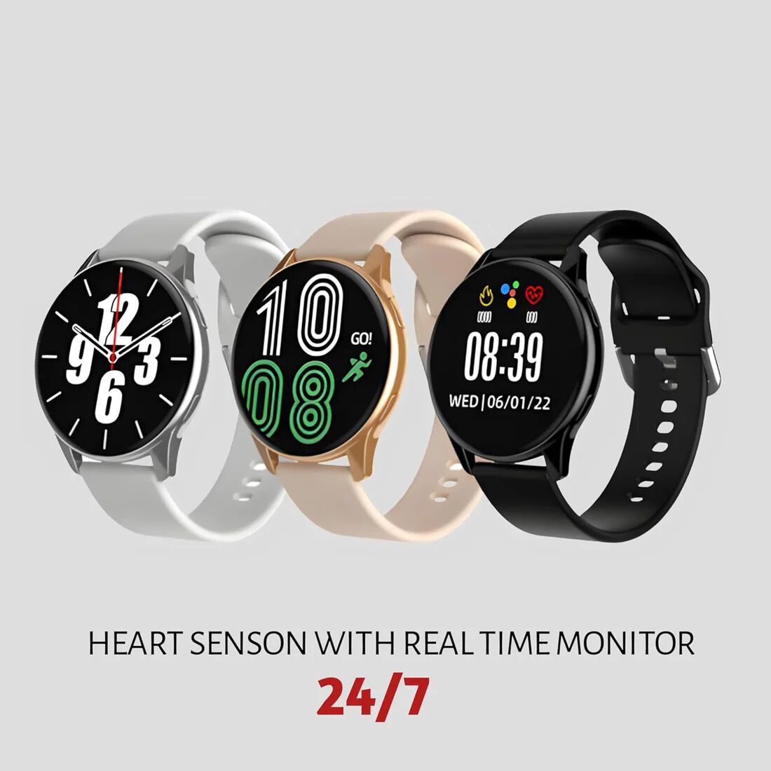 SmartWatch Active 2 Bluetooth Black, Aluminium Dial Belt and Chain watch