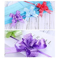 Gift Wrapping Ribbon, Plastic Pull Flower for Decoration