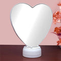Big Heart Shape Magic Photo Frame & Mirror