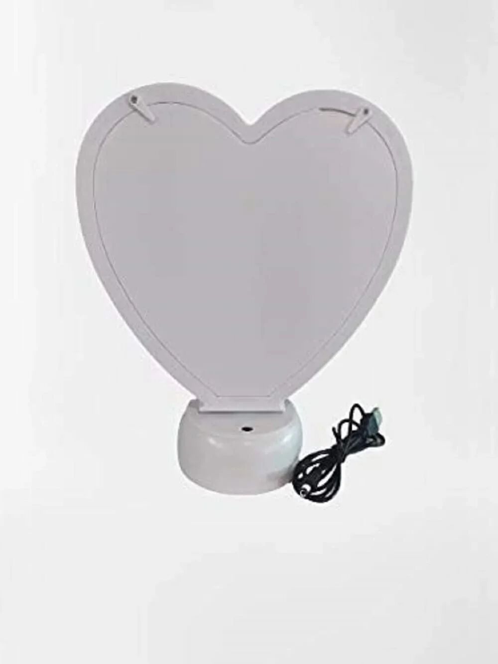 Big Heart Shape Magic Photo Frame & Mirror
