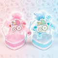 {12 Pcs} Gifts Baby Christening Basket with Organza Bag