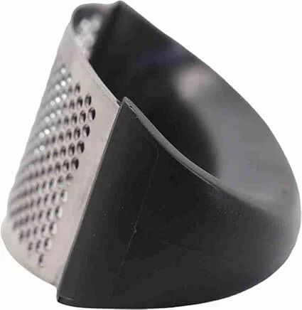 Stainless Steel Annular Garlic Mud Press Household Hand-Grip