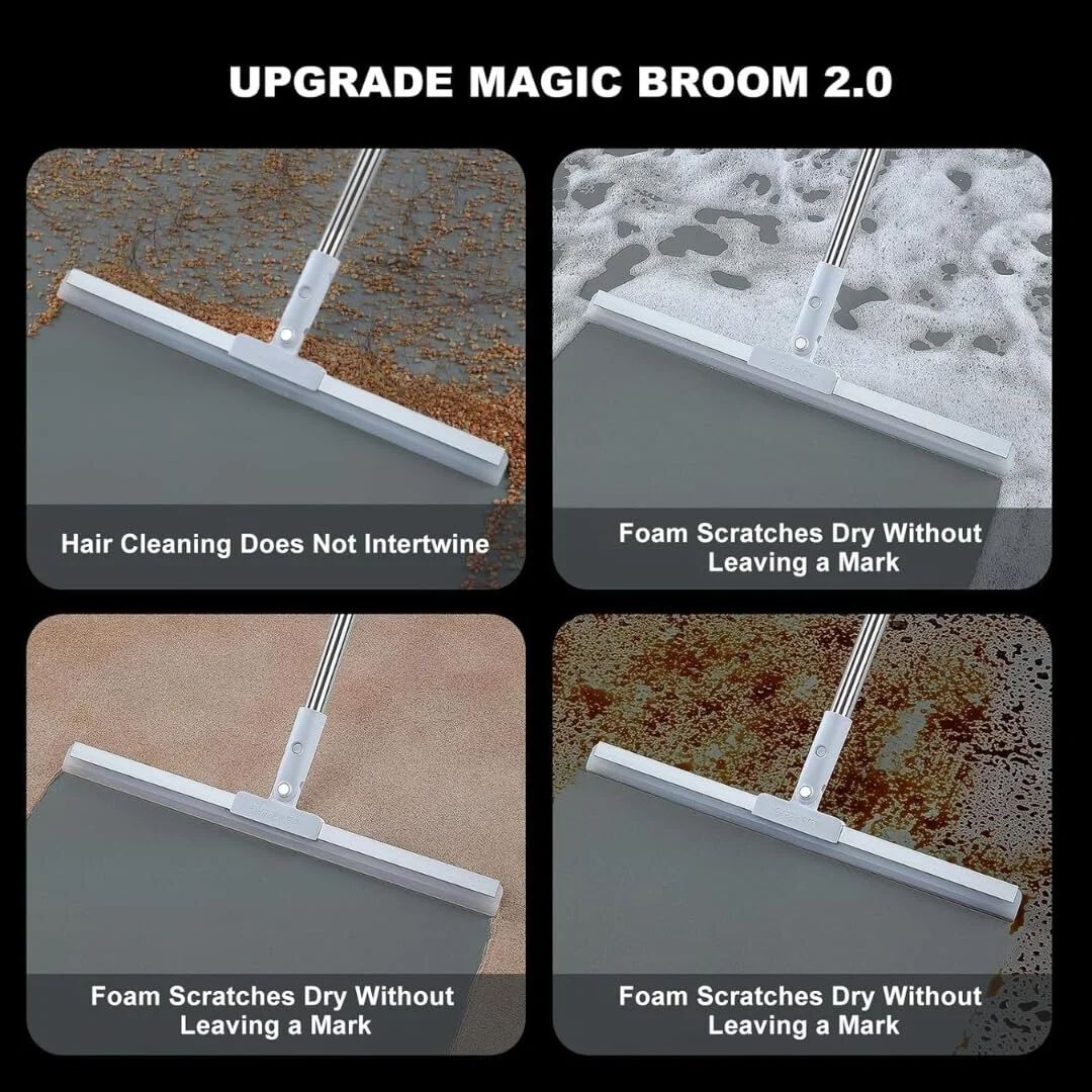 Magic Broom Sweeper with Extendable Handle