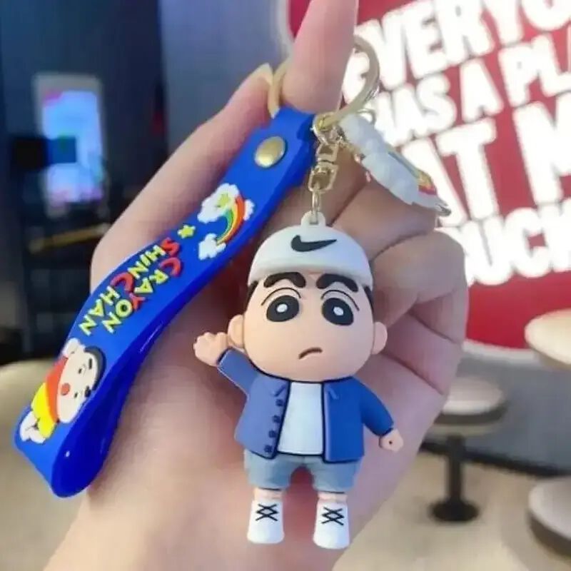 Cute Anime Shinchan 3D Keychain