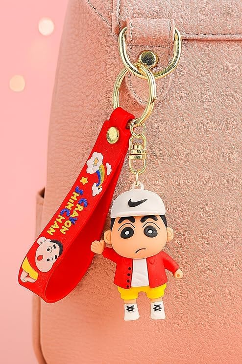 Cute Anime Shinchan 3D Keychain