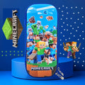 Pixel Game Theme Pencil Pouch | EVA Hard Pencil Box for School Kids