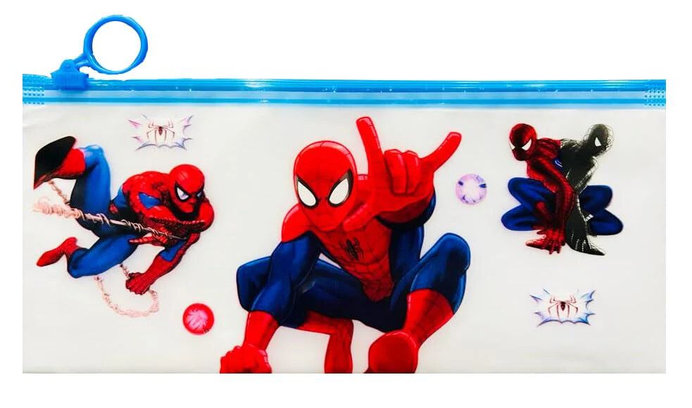 {12 Pcs} Bundle Cartoon Stationery Zip Pouch for Pen Pencil