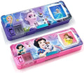 Magnetic Pencil Box with Calculator & Dual Sharpener for Girls