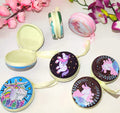 Unicorn Coin Purse, Metal, Small Cute Multipurpose Coin Earphone Pouch