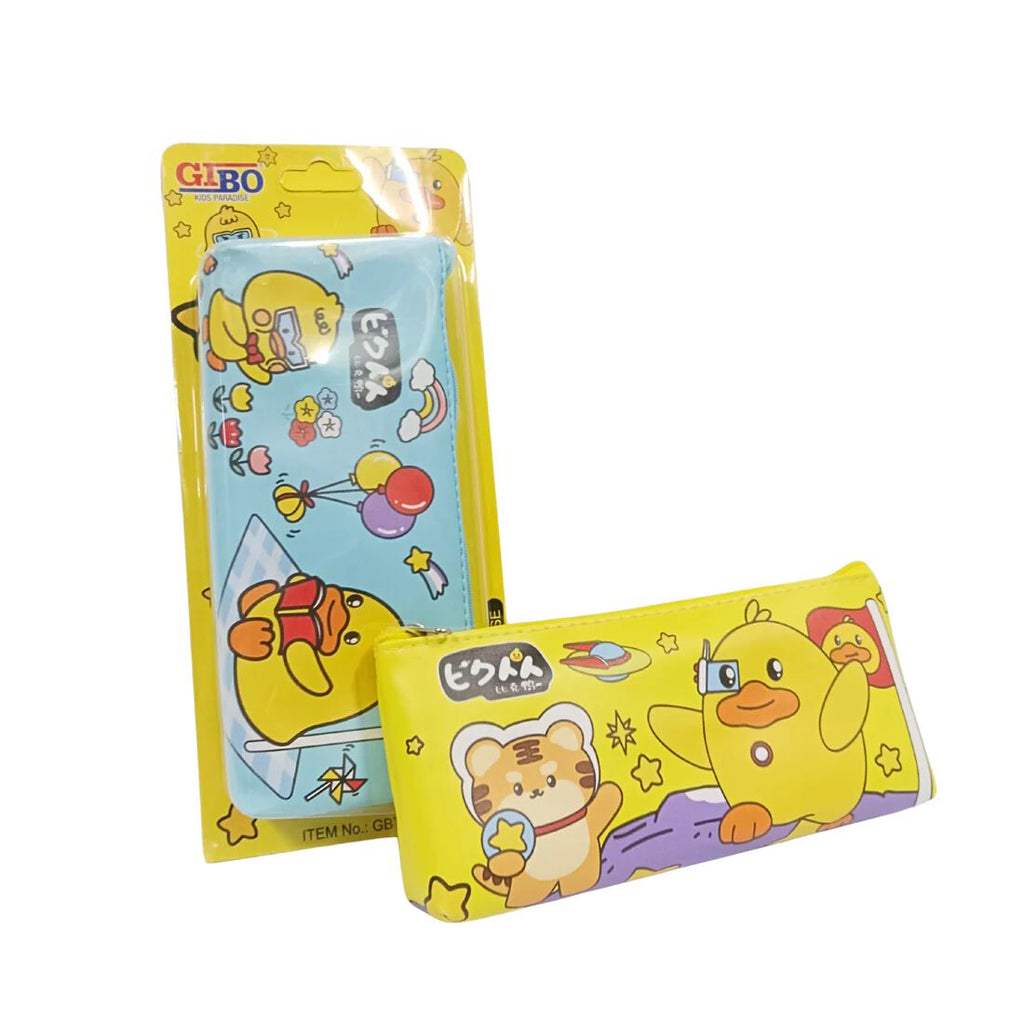 Cute Duck Pencil Pouch for Boys and Girls {Random Color}