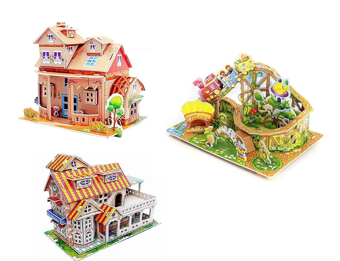 3D Puzzle Toy random design
