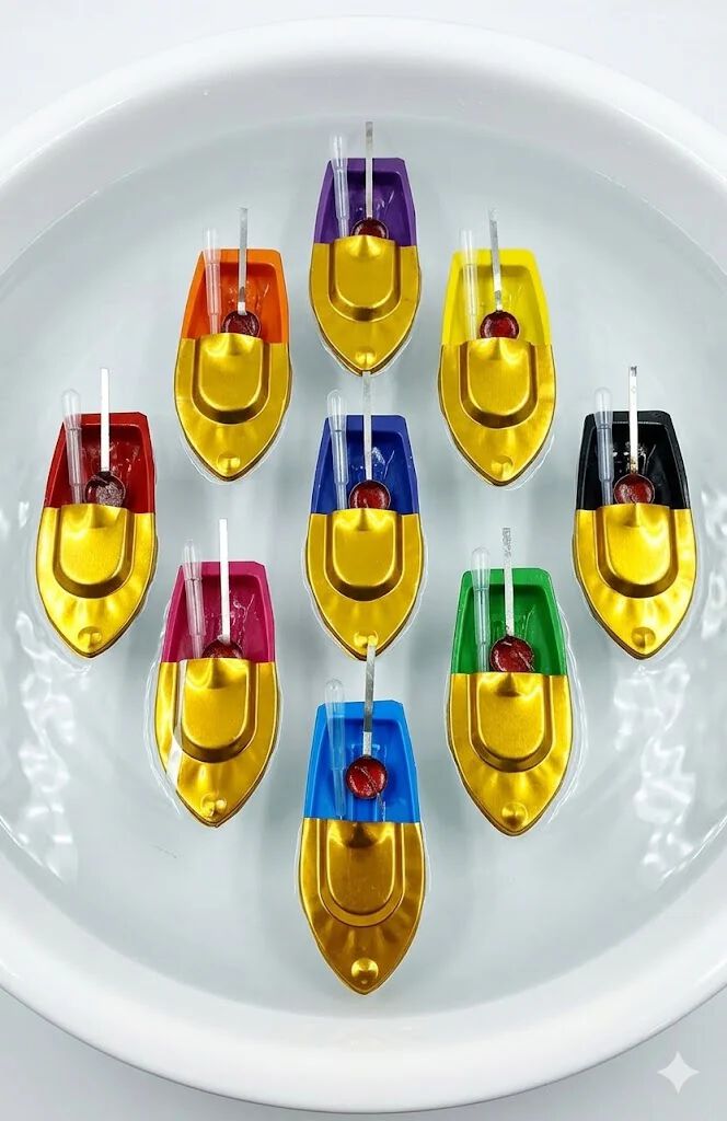 Classic Putt Putt Handmade Steam Toy Boat Naav (Random Color)