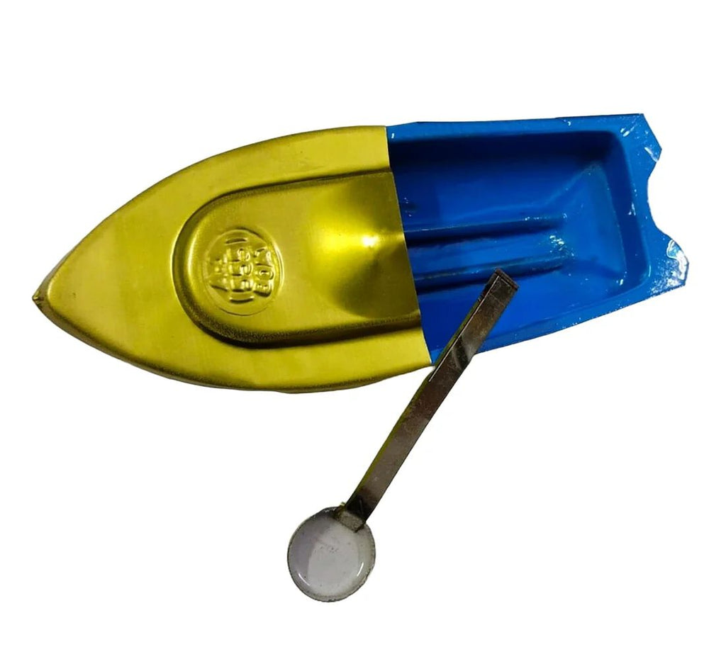 Classic Putt Putt Handmade Steam Toy Boat Naav (Random Color)