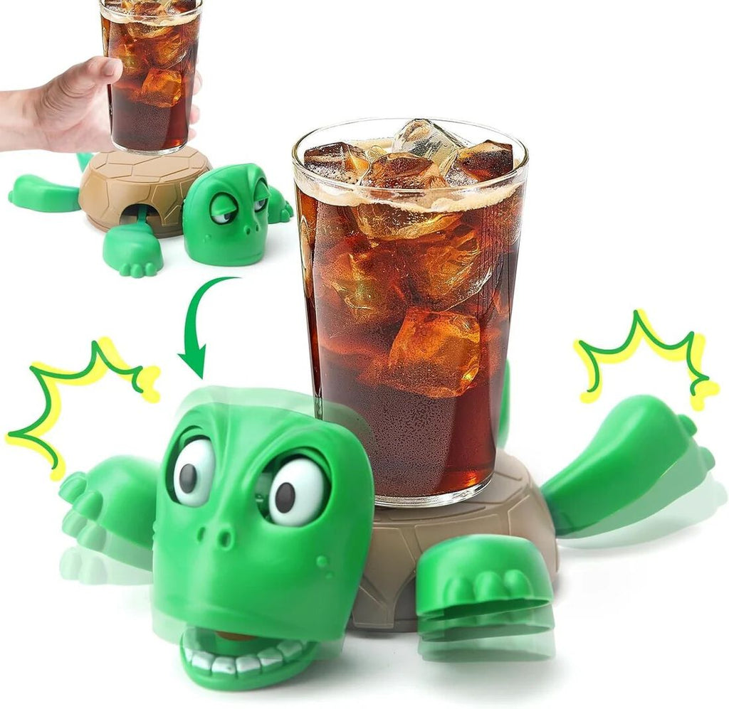 Turtle Cup Holder, Turtle Coaster with Funny Expression, Cup Holder