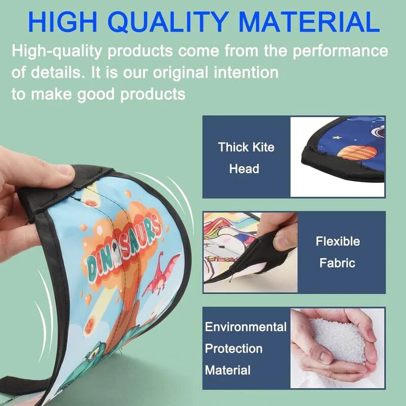 Kite Launcher Toys, Kites for Children Kids with Catapult Gun