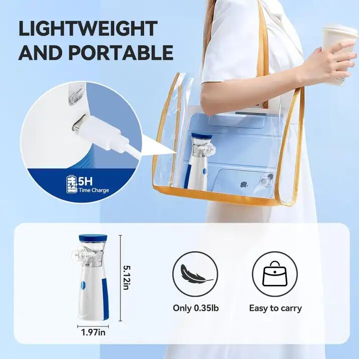 PaxMore Nebulizer,Portable Mesh Nebulizer Mini Vaporizers Handheld Atomizers