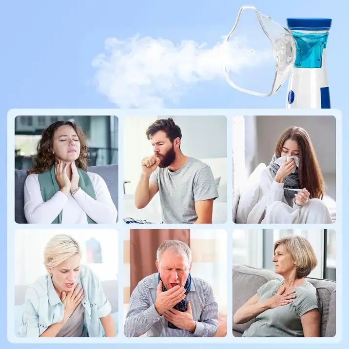 PaxMore Nebulizer,Portable Mesh Nebulizer Mini Vaporizers Handheld Atomizers