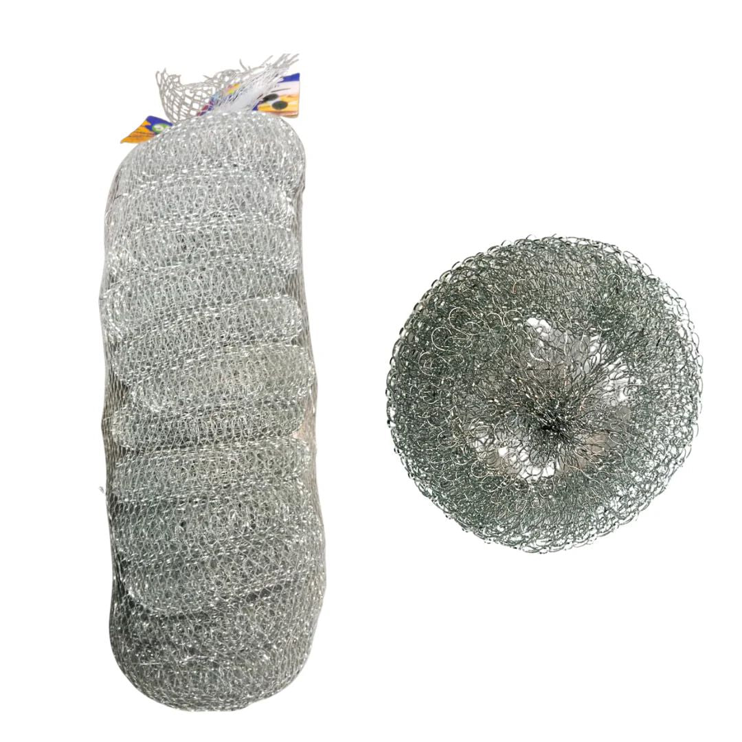 {pack of 12} Stainless Steel Wool Cleaning Scourer
