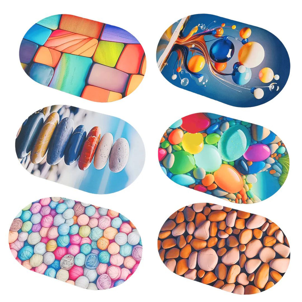 Bathroom Decor, Anti-Slip, Absorbent Bath Rug, Quick Drying, Easy Care Shower
