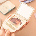 Apeak Korean Portable Compact Mirror with Detachable Comb