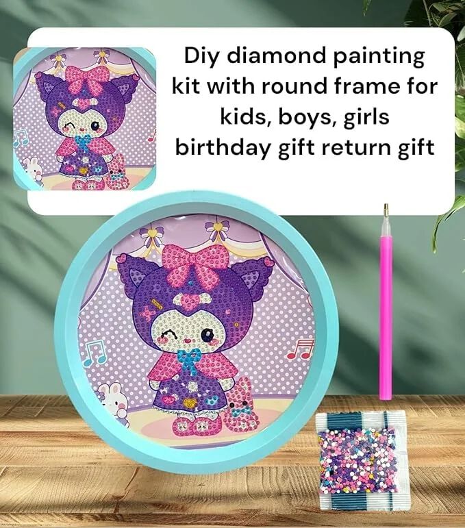 Diamond Painting Kits for Kids Arts & Crafts – DIY Diamond Painting Craft Kits for Girls
