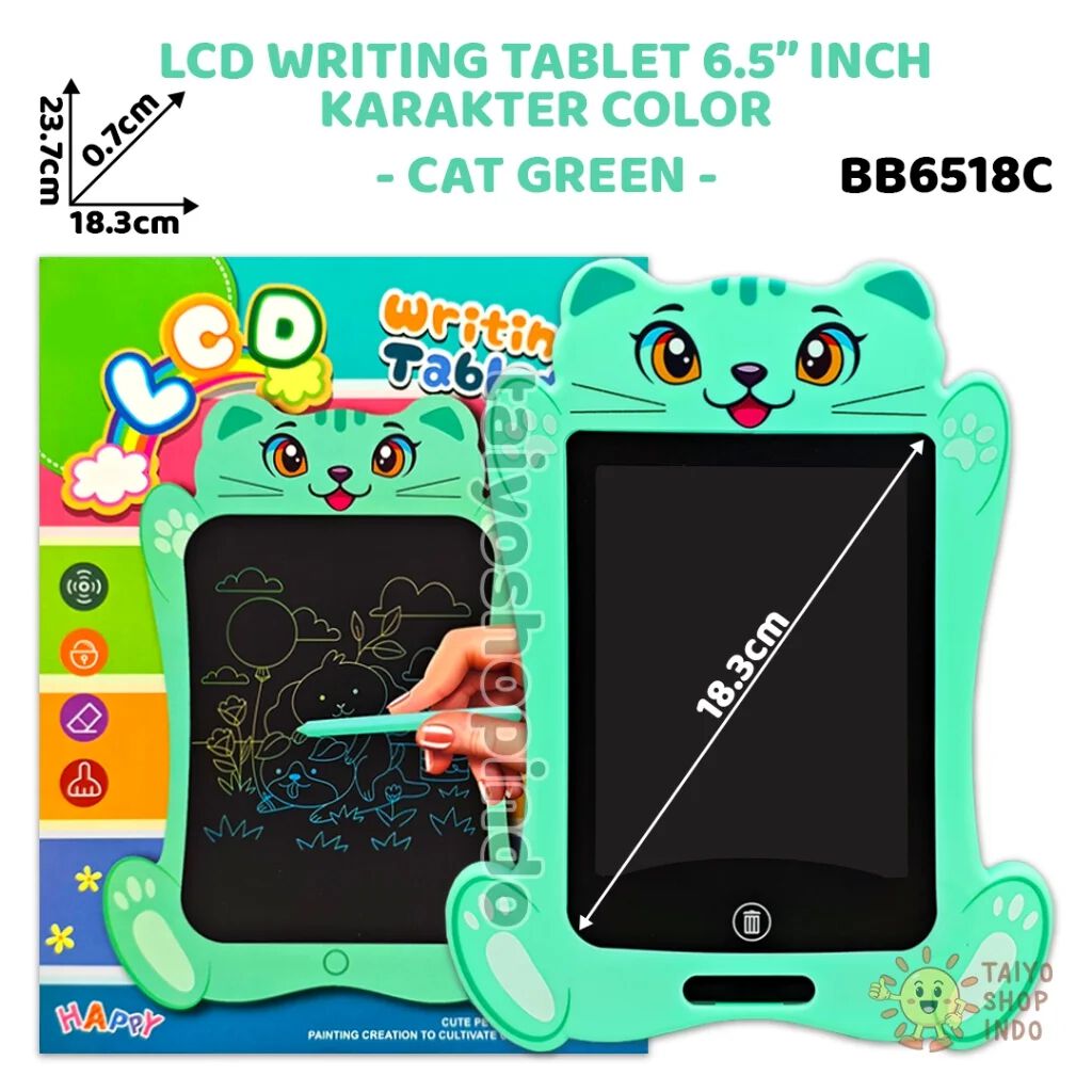 7.5 Inch Animal Face LCD Writing Tablet Toy for Kids