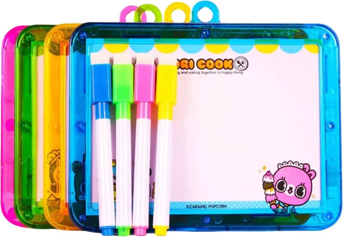 White Board Two in One Slate with Marker, Eraser, for Kids
