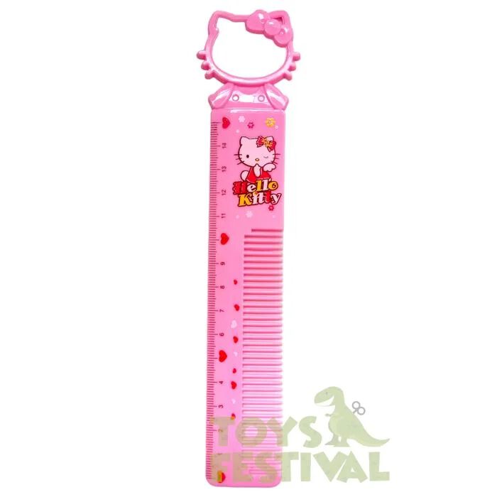 Comb with Scale for kids stationery items