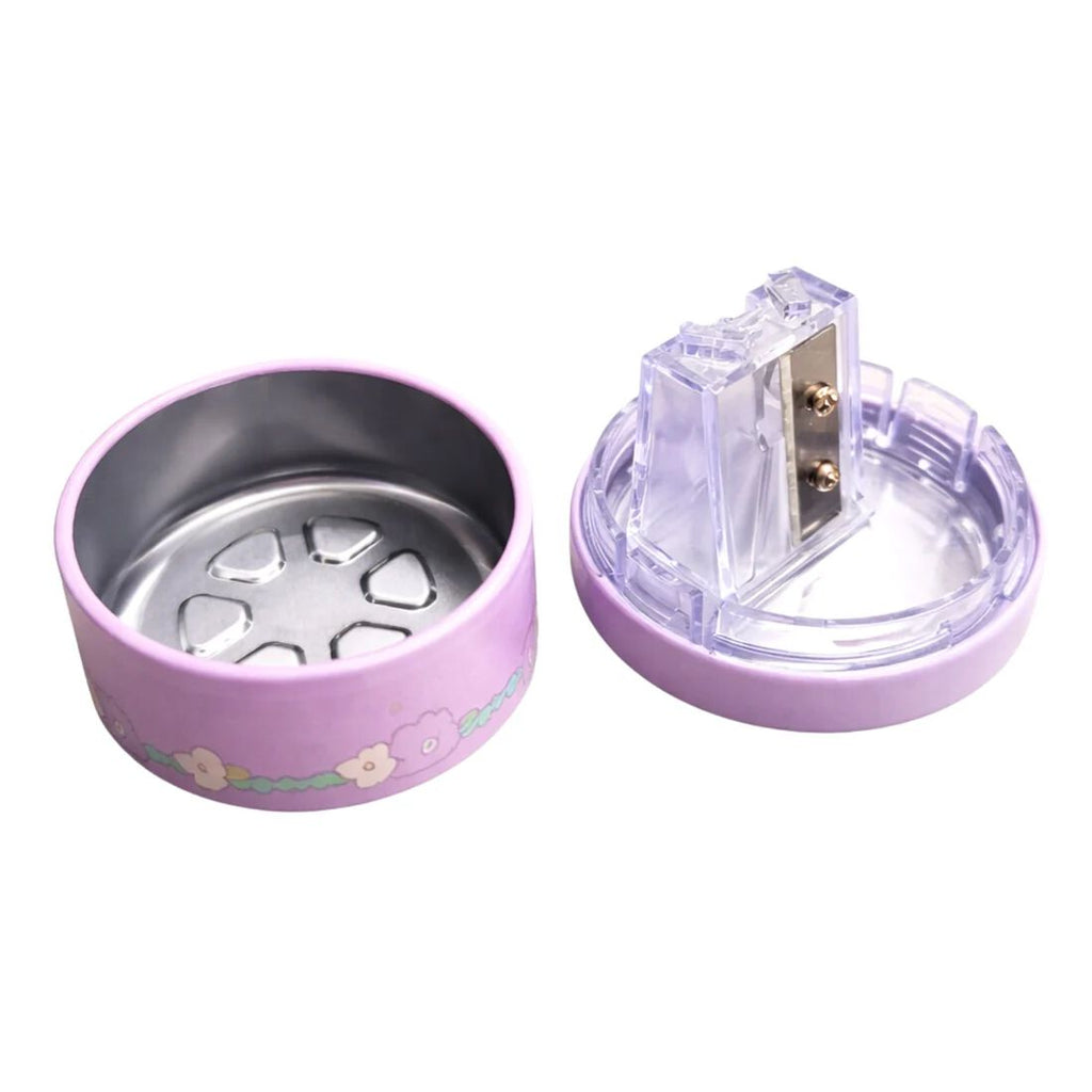 Round Metal Pencil Sharpener Random Design