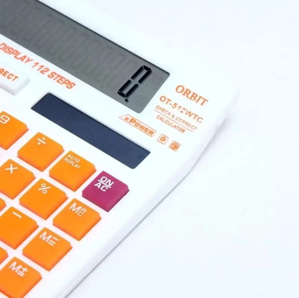 WTC Basic 12 Digit Colorful Calculator