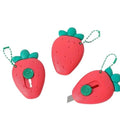 {Pack of 12} Mini Strawberry Cutter Office School Stationery for Students