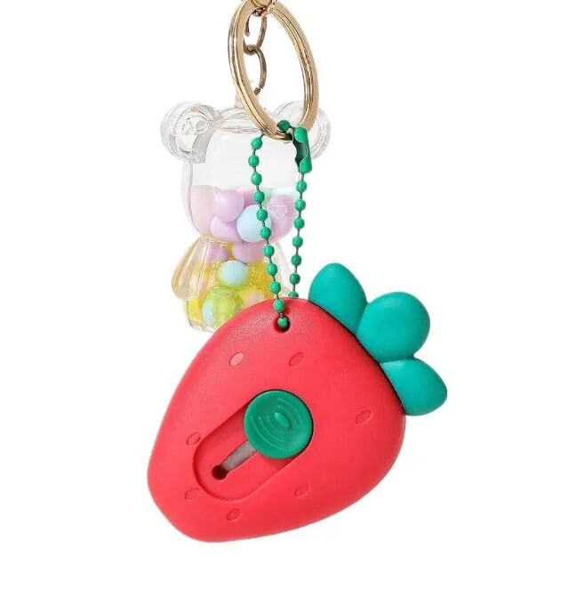 {Pack of 12} Mini Strawberry Cutter Office School Stationery for Students